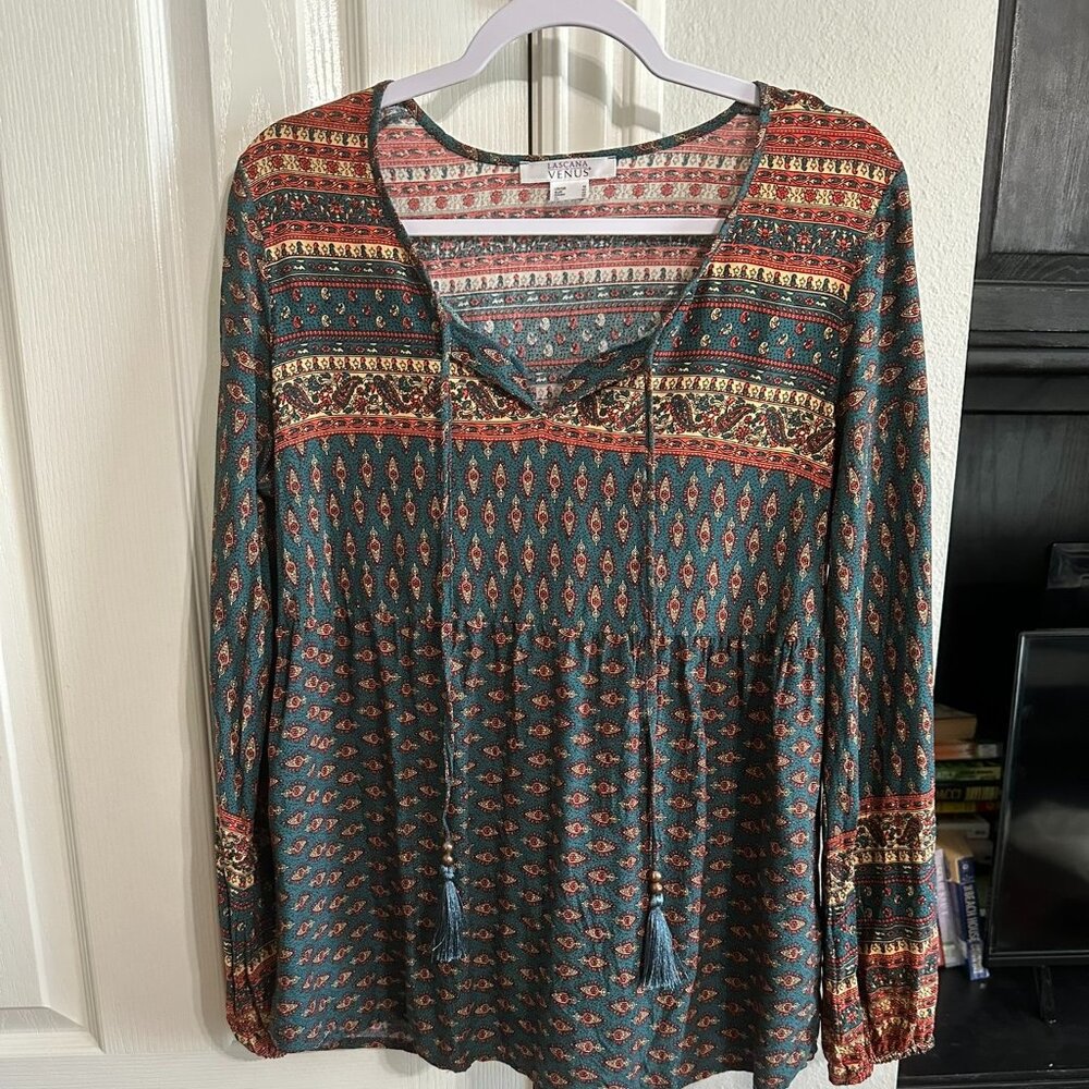 Boho Flowy Top  Lascana by Venus